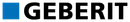 Geberit logo with black text and blue square icon on white background