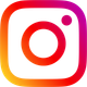 The Instagram app logo: a white camera icon centered on a rounded-square background with a yellow-to-purple gradient.