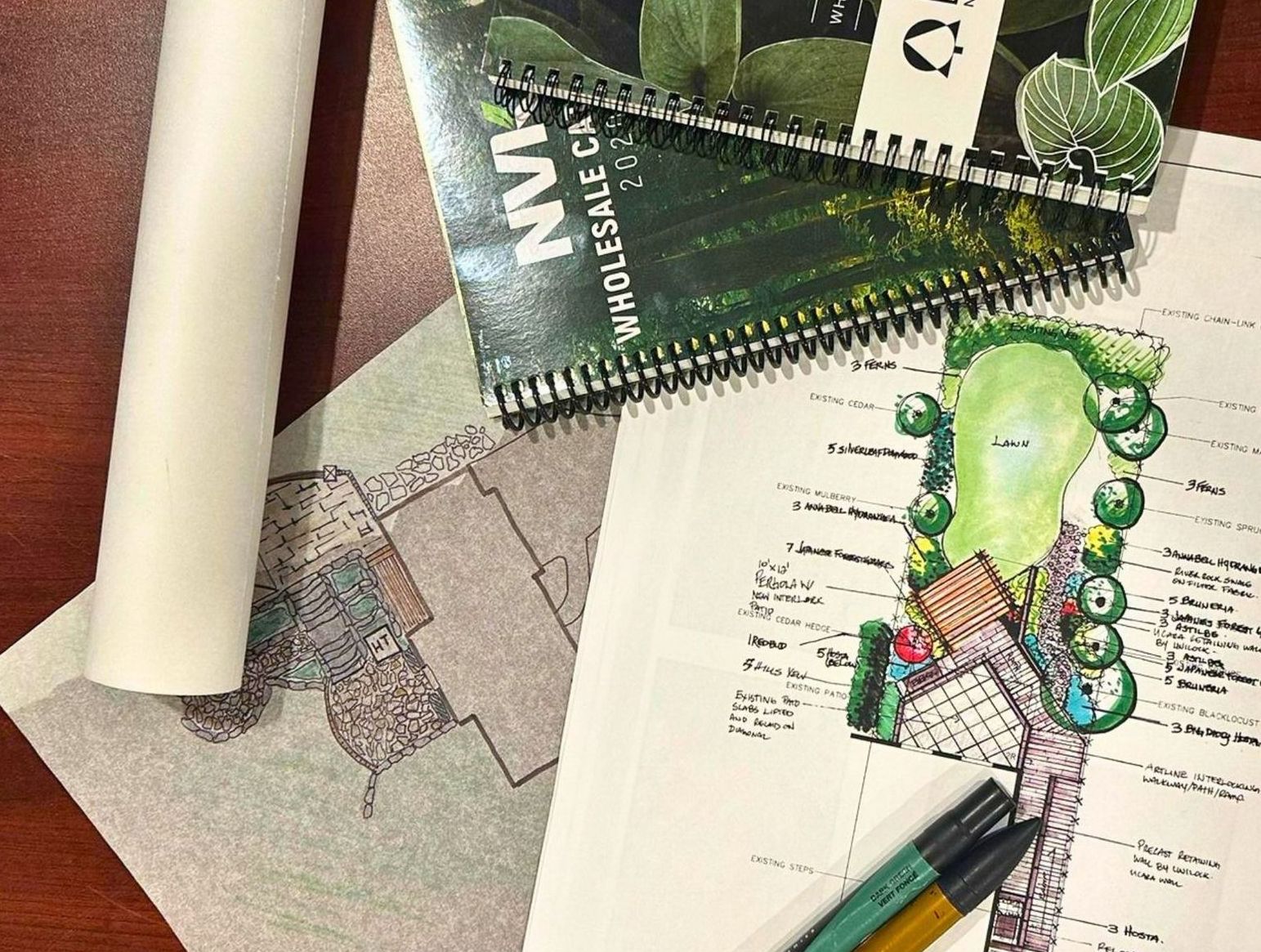 Residential Landscape — Loretto, ON — Hybrid Landscape Management Residential Landscape — Loretto, ON — Hybrid Landscape Management