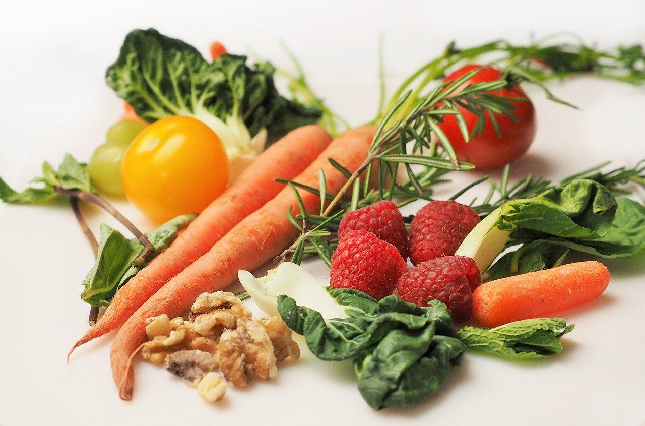 various compostable vegetables