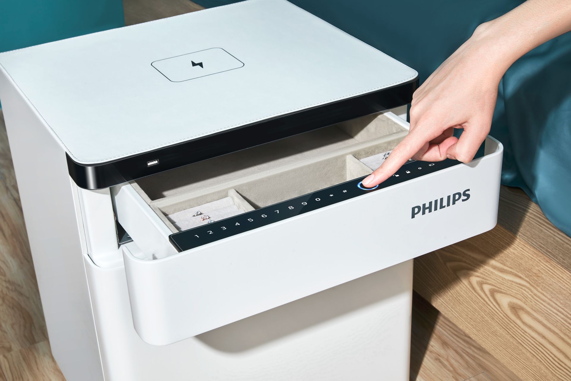 ตู้เซฟ ตู้เซฟอัจฉริยะ ตู้เซฟสแกนลายนิ้วมือ PHILIPS (ฟิลลิป)  3000 Series