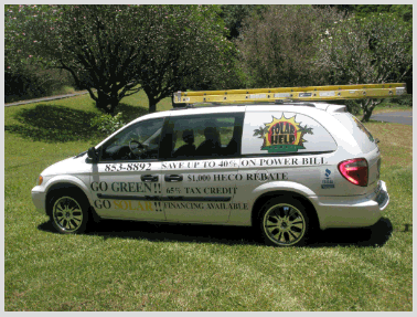 Vehicle On The Grass - Honolulu, HI - Solar Help Hawaii