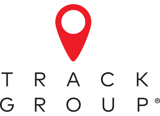 Red location marker icon above the words