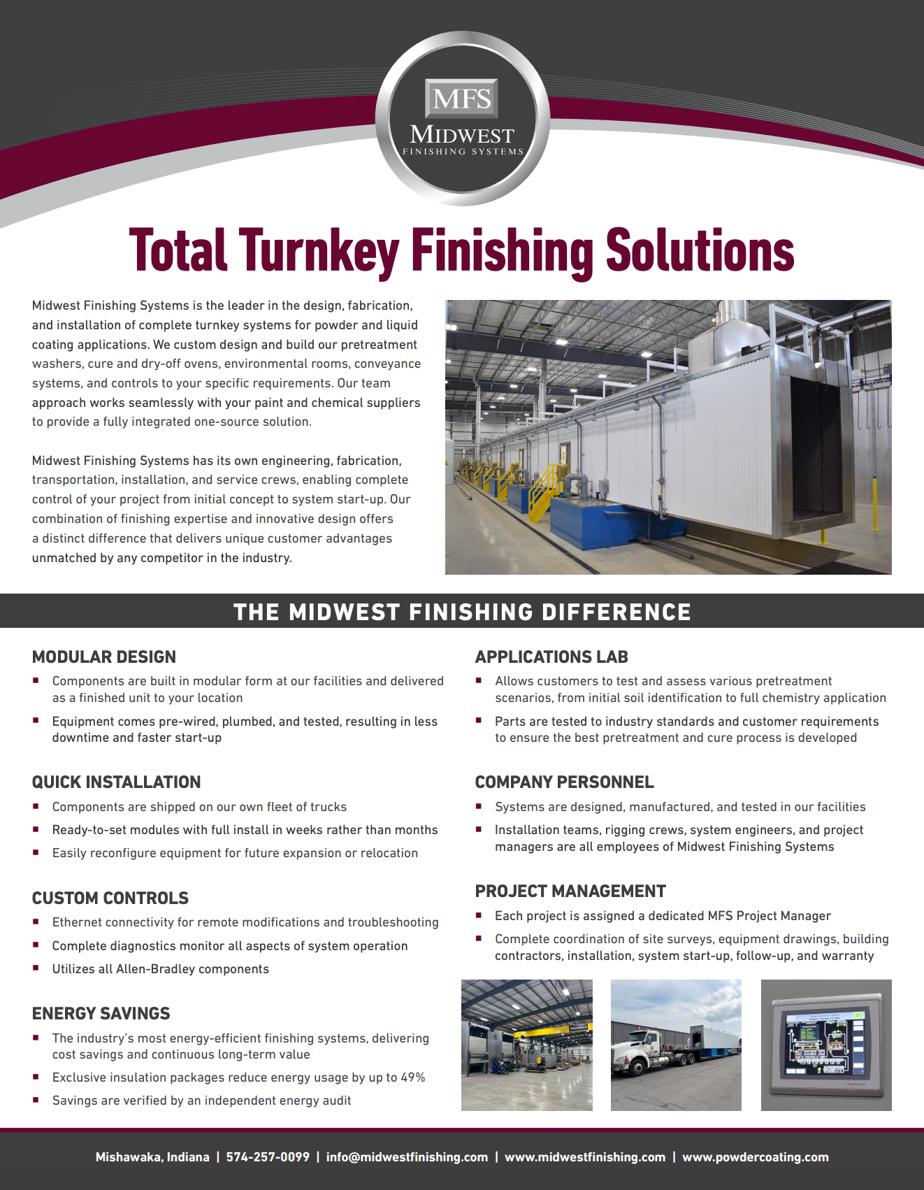 Turnkey Finishing Solutions