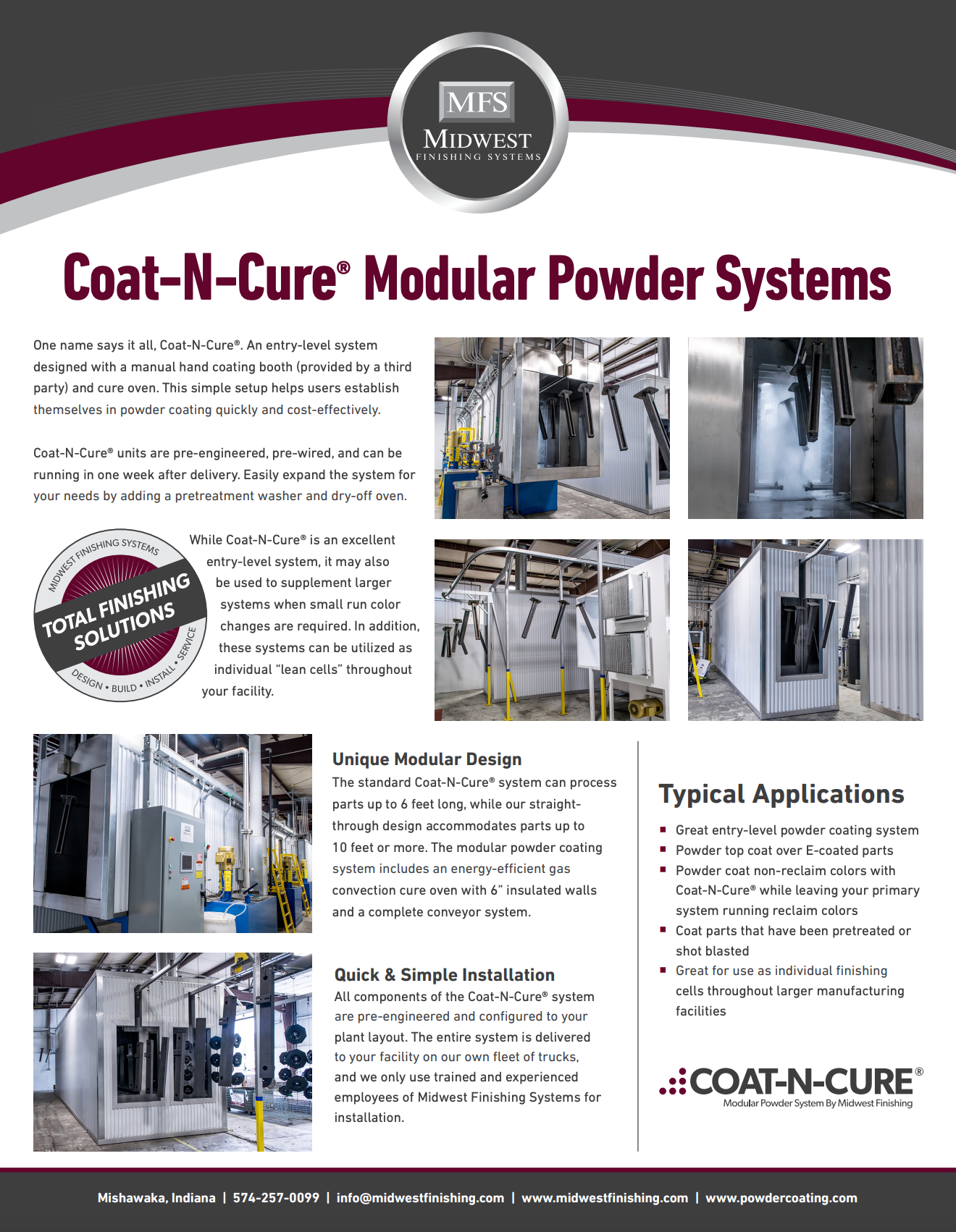 Modular Powder Coating Systems