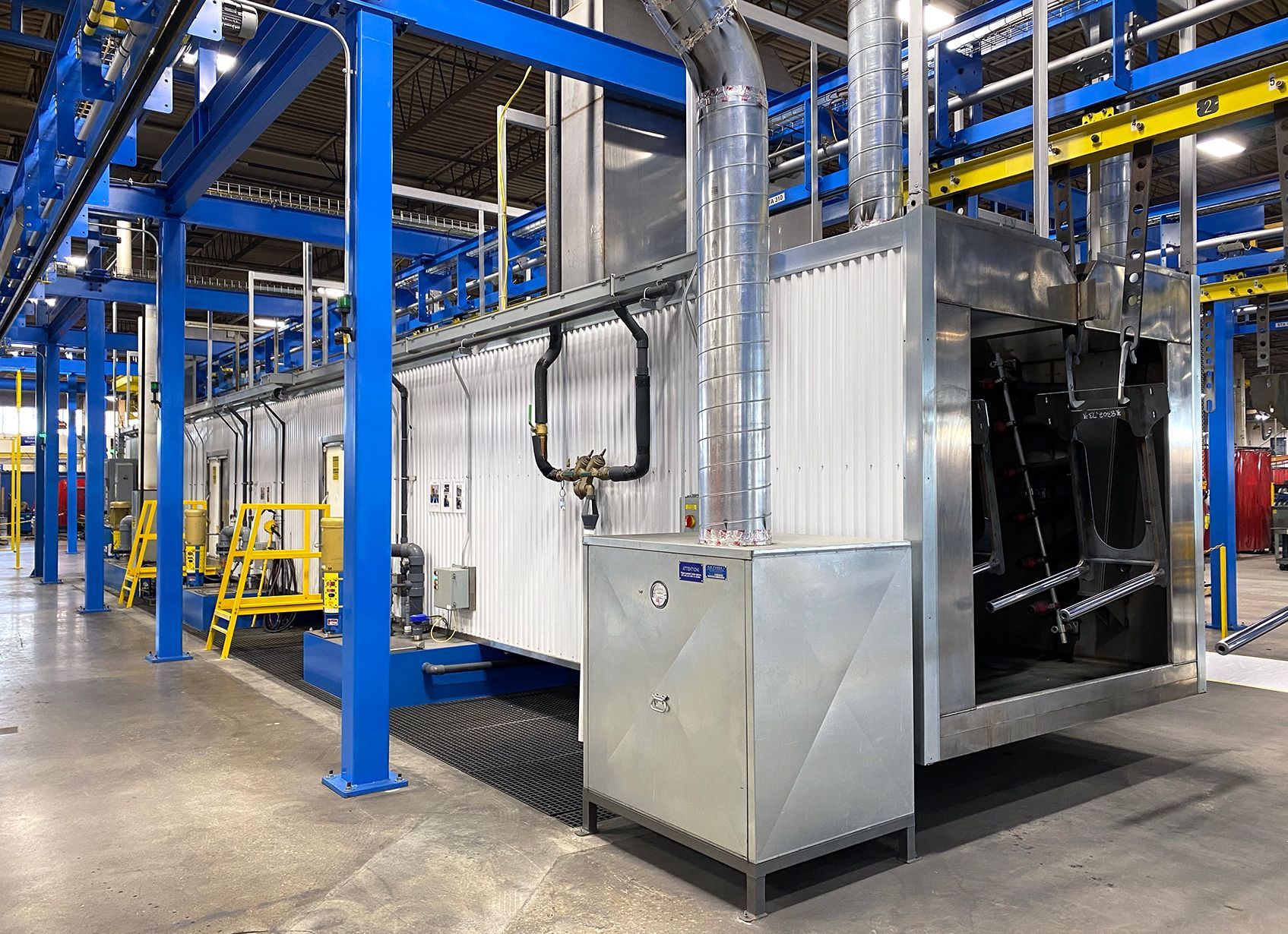 Pretreatment Washer For Large Parts