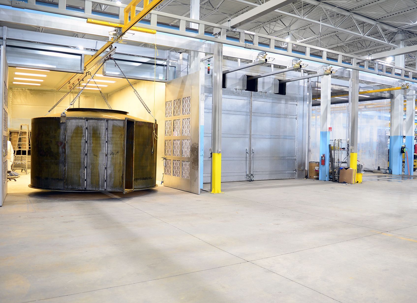 Batch Powder Coating System