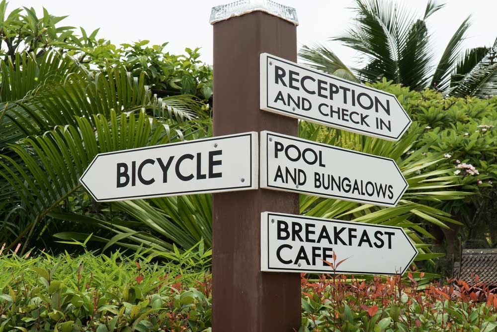 Information Sign — Expert Signwriters in Gladstone Central, QLD