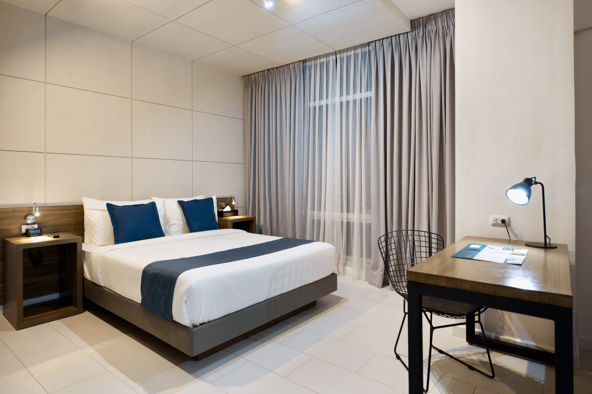 One bedroom in The Sphere in Makati
