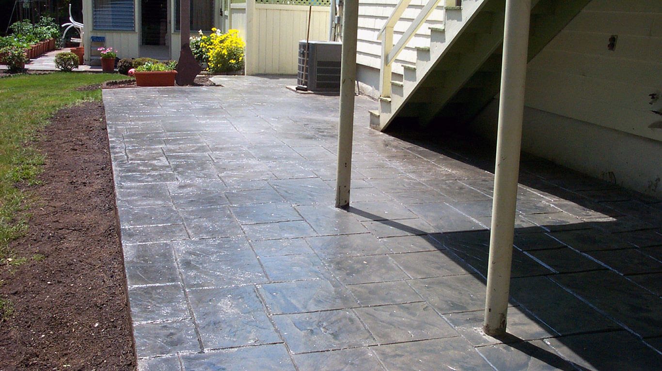 Concrete Polymer Overlay Nashua, NH GMS Decorative Concrete & Hardscape