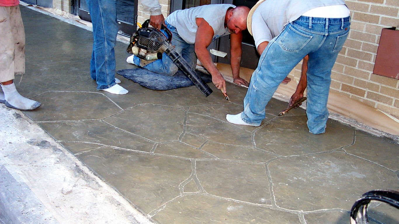 Cement Overlay Resurfacing Nashua, NH GMS Decorative Concrete