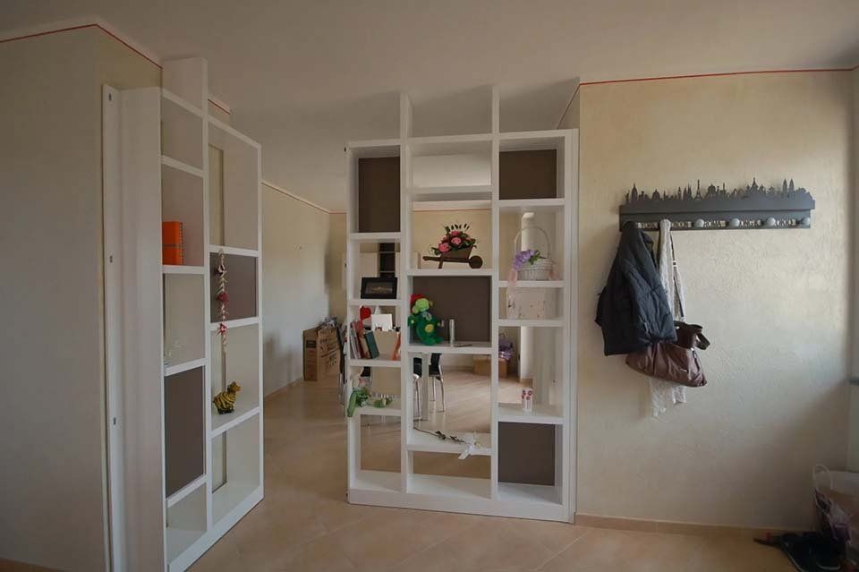 rangements muraux en bois