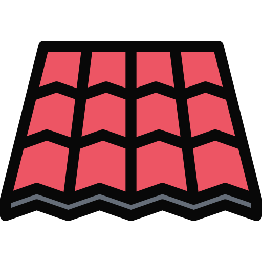 Red roof tile pattern.