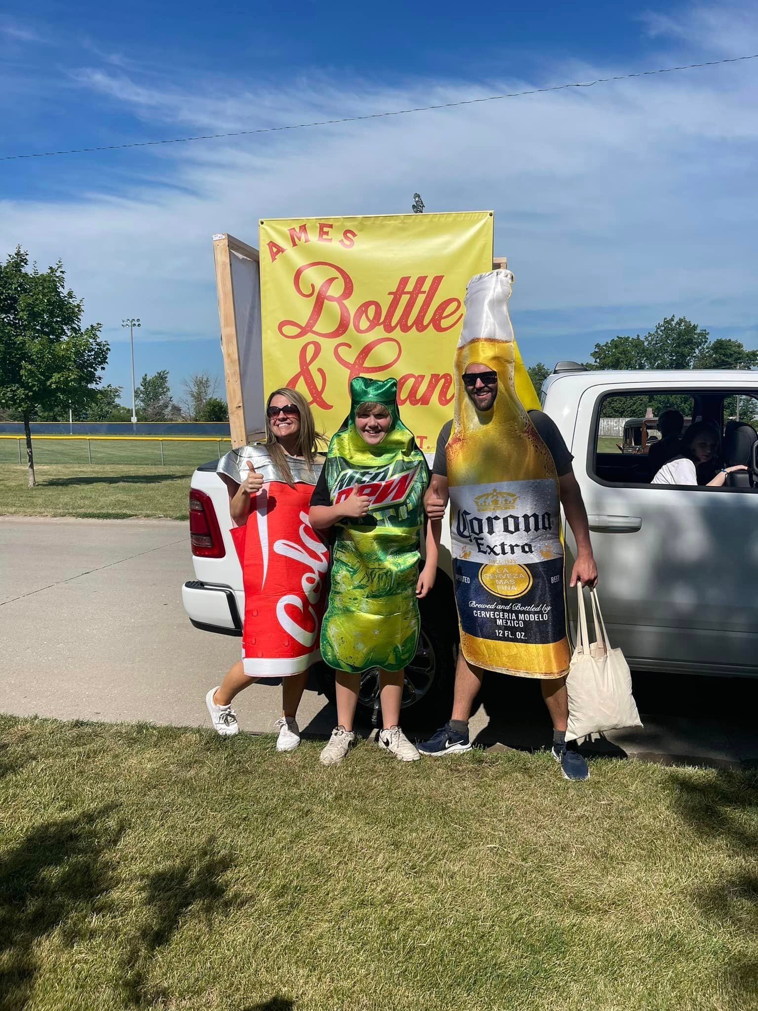 Ames Bottle and Can at the Slater Iowa Parade