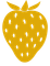 Goldene Erdbeere