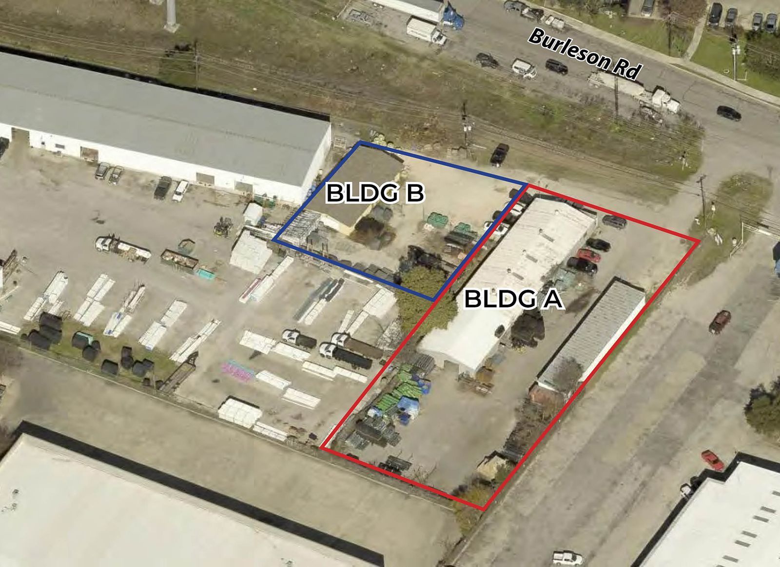 warehouse and yard space