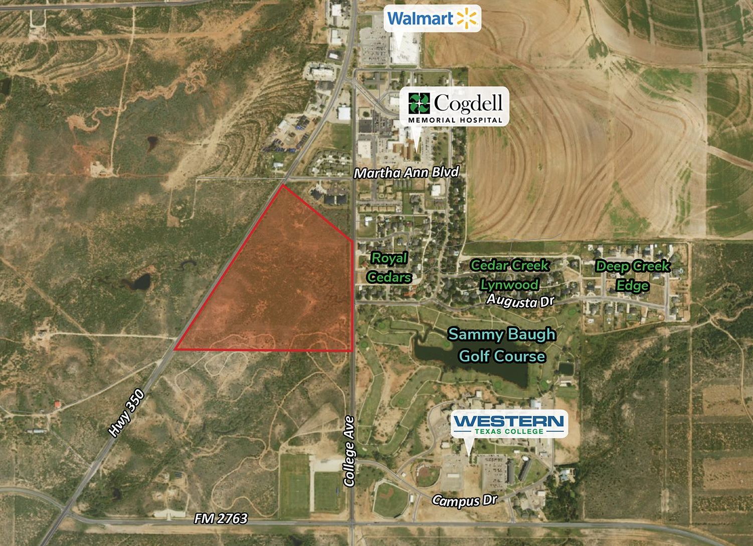 45 acres in snyder, tx