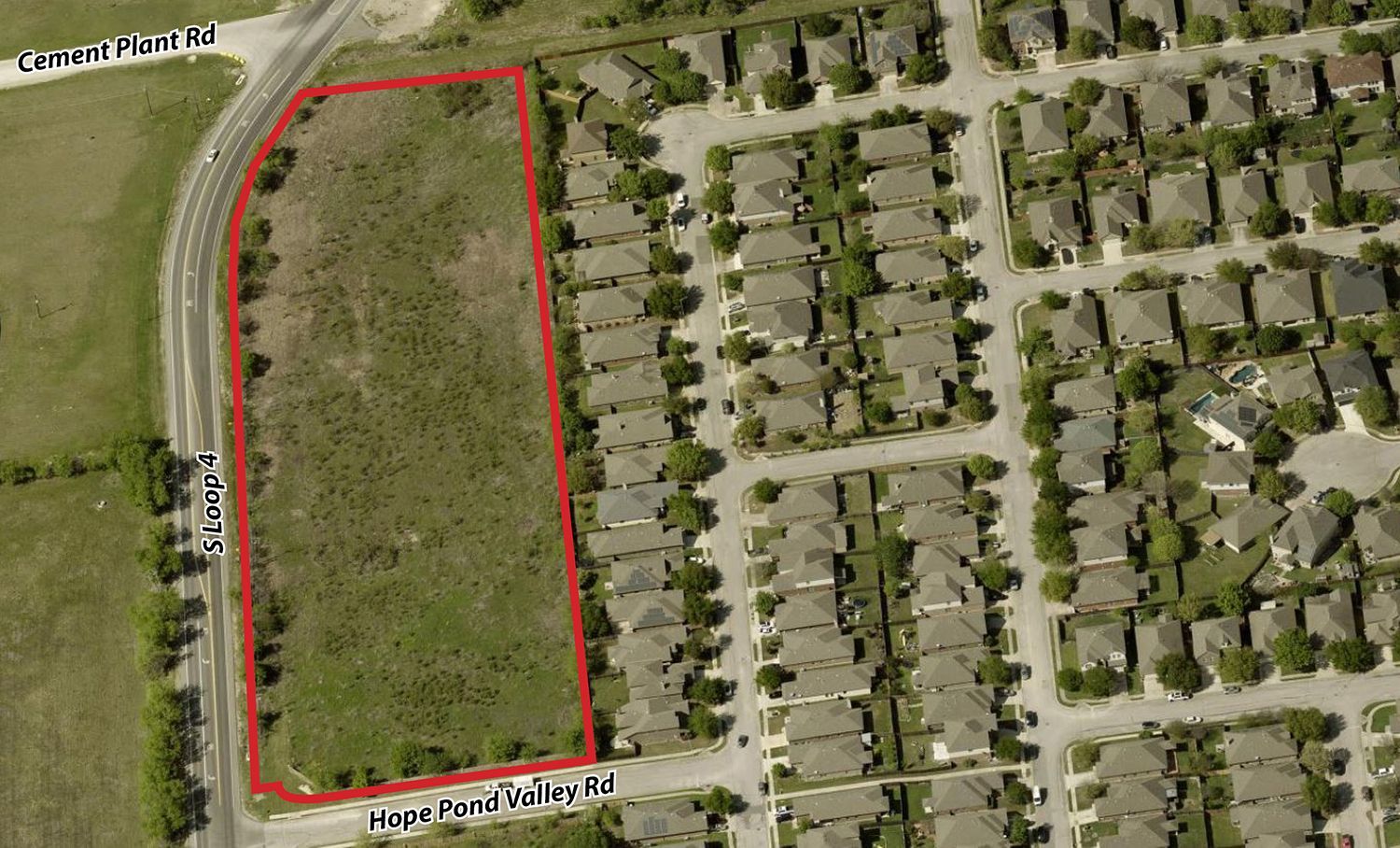 6.6 acres in Buda Texas