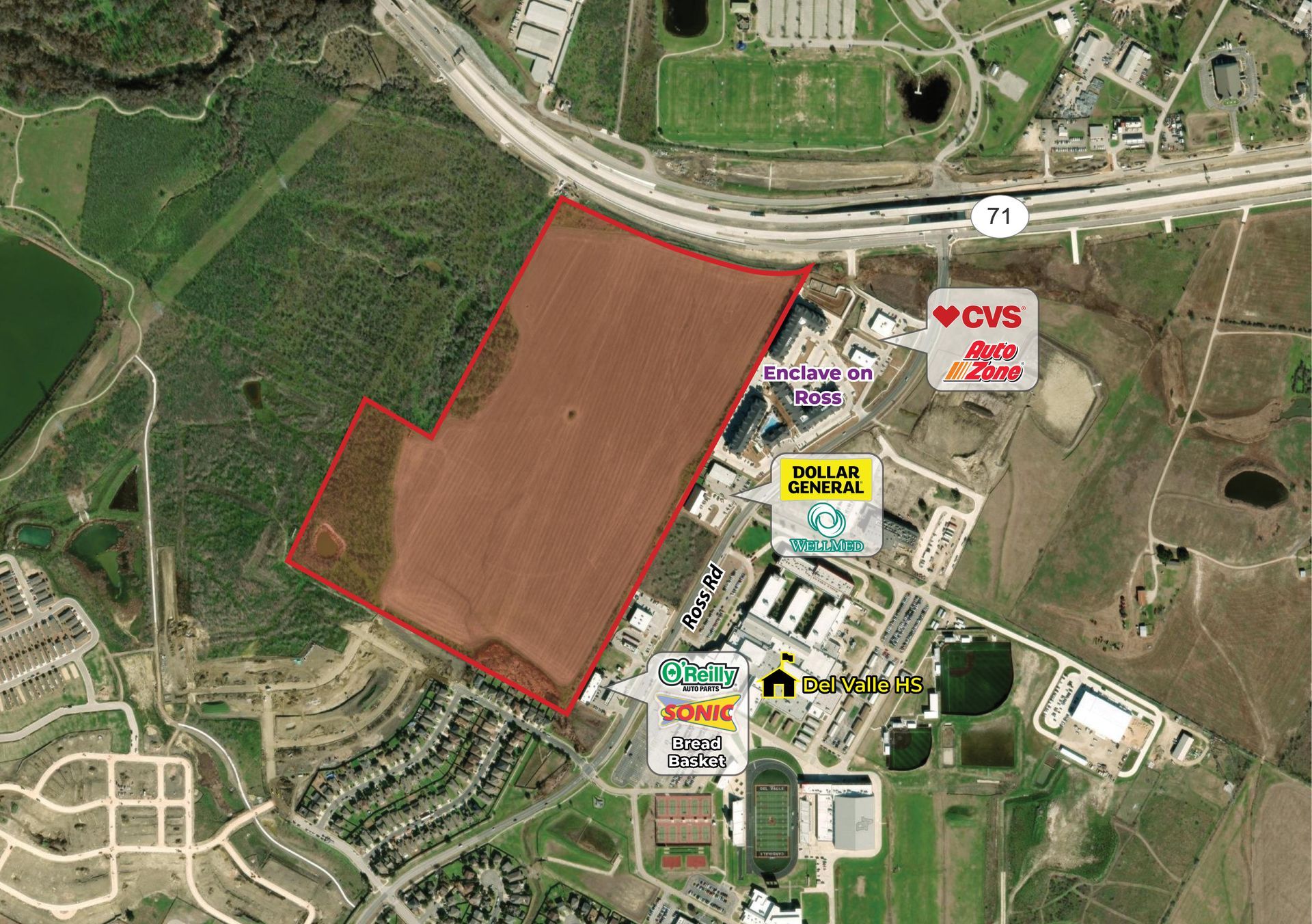 aerial property view