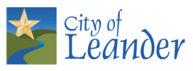 leander city logo