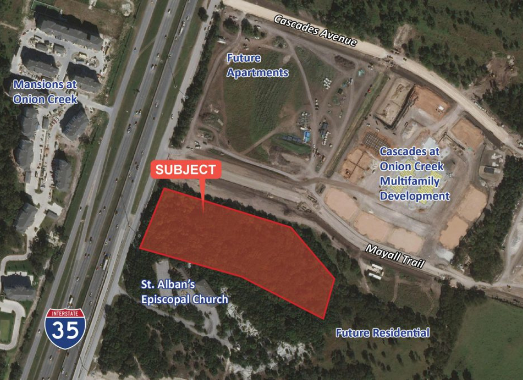 land in austin off I-35