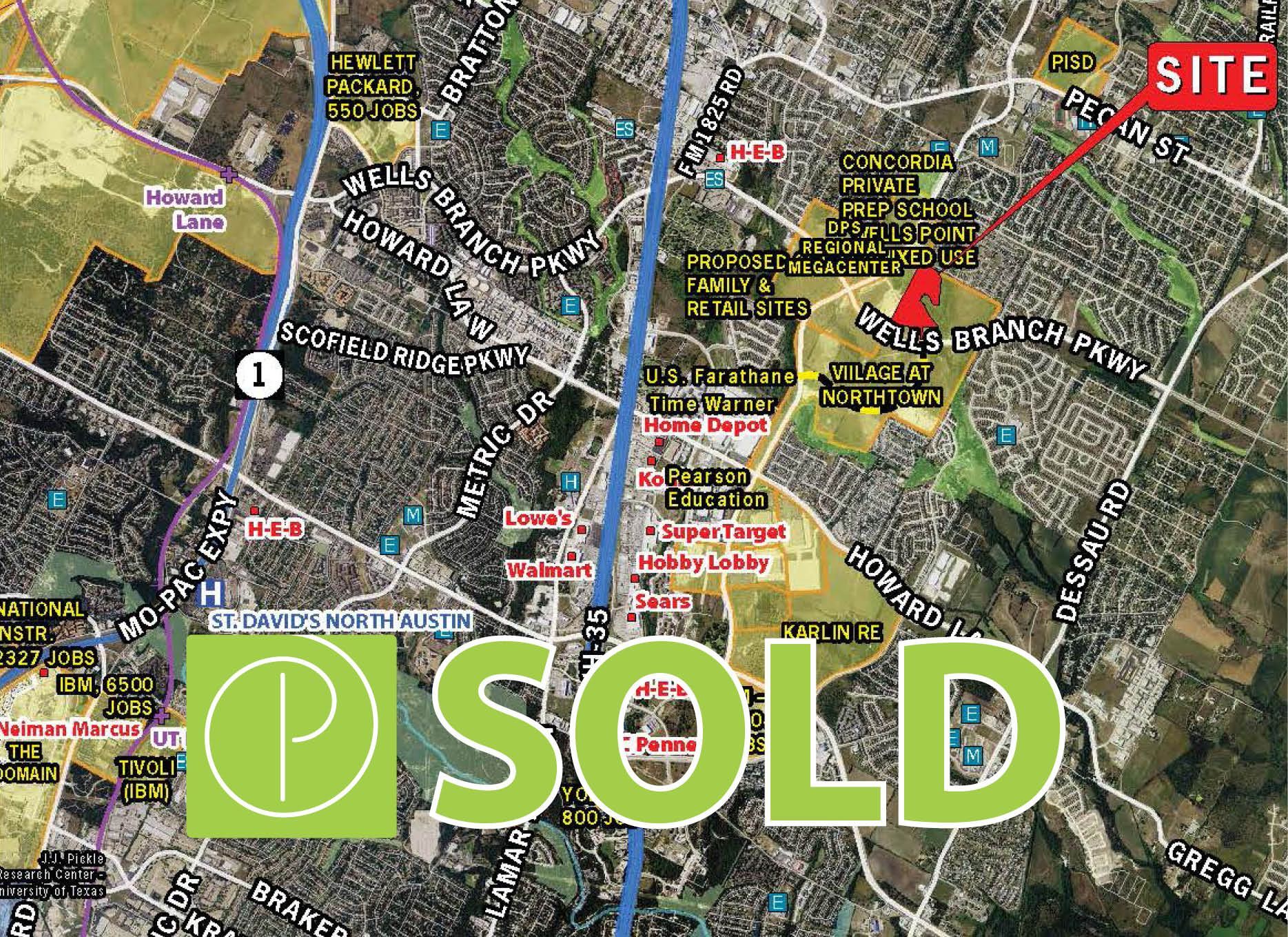 sold plot in austin