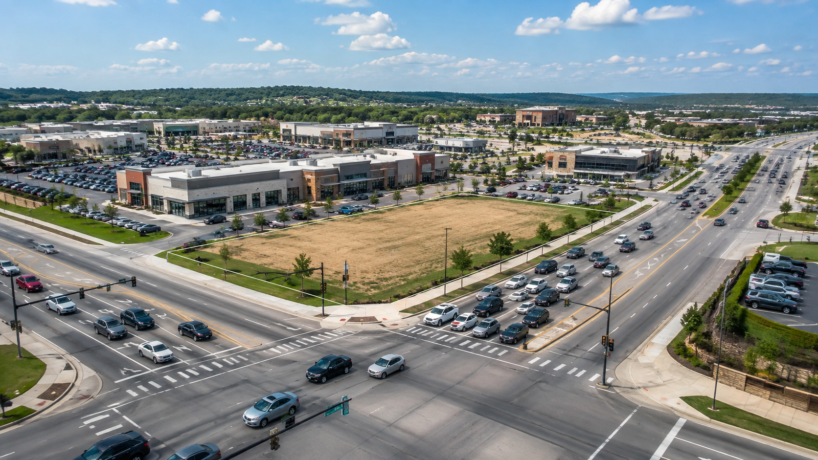 traffic counts for retail pad sites