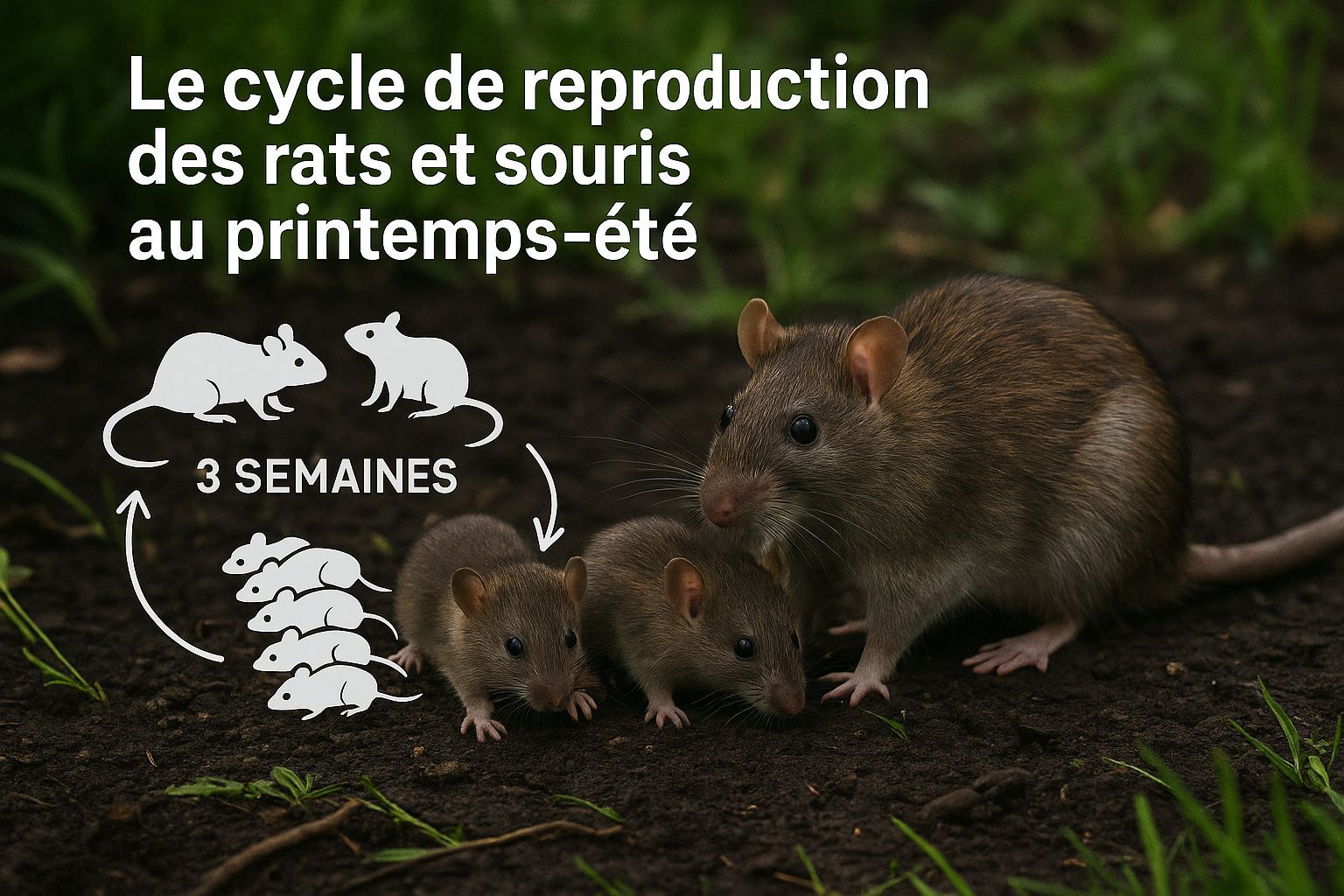 cycle de reproduction des rongeurs