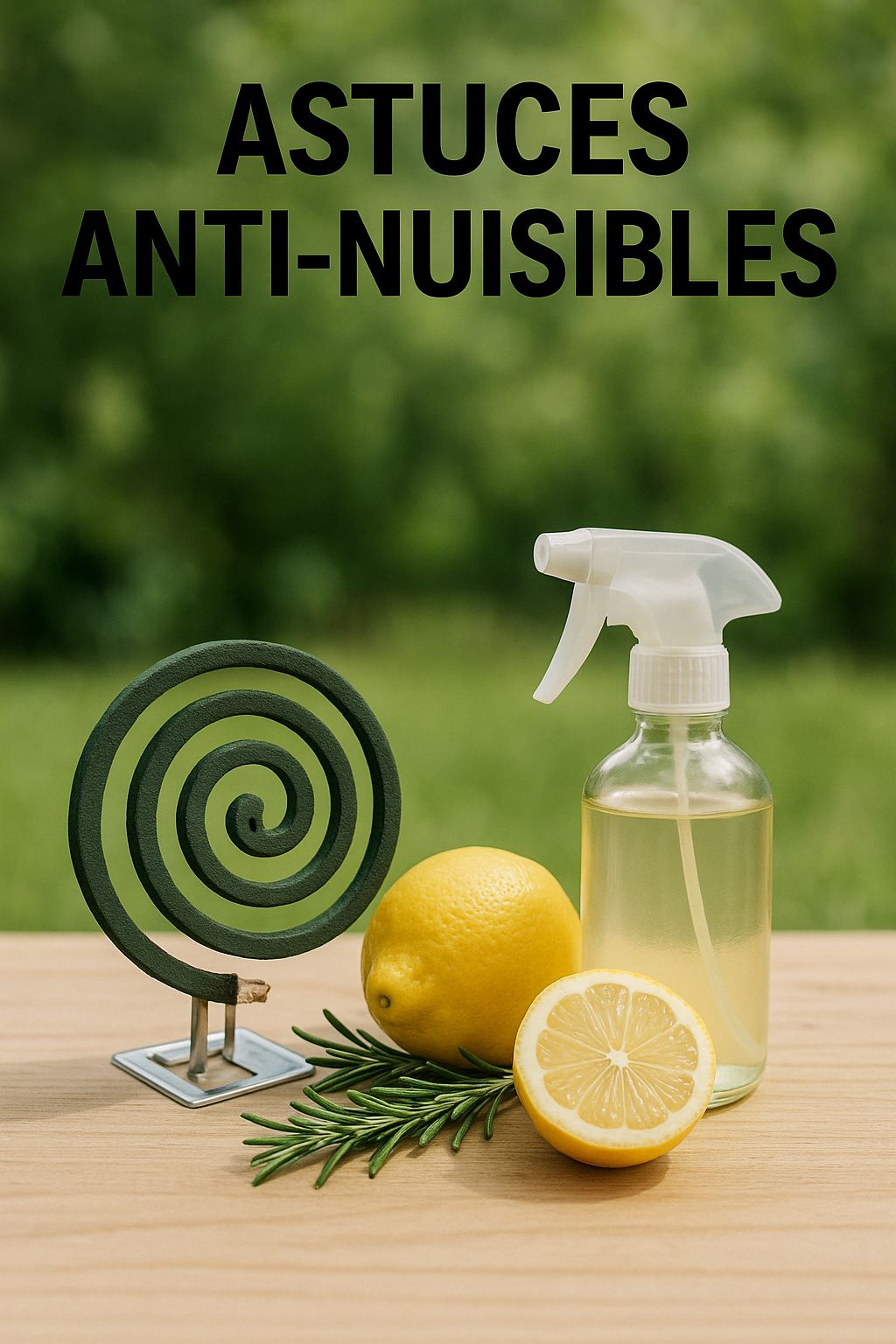 différents produits naturels contre les nuisibles