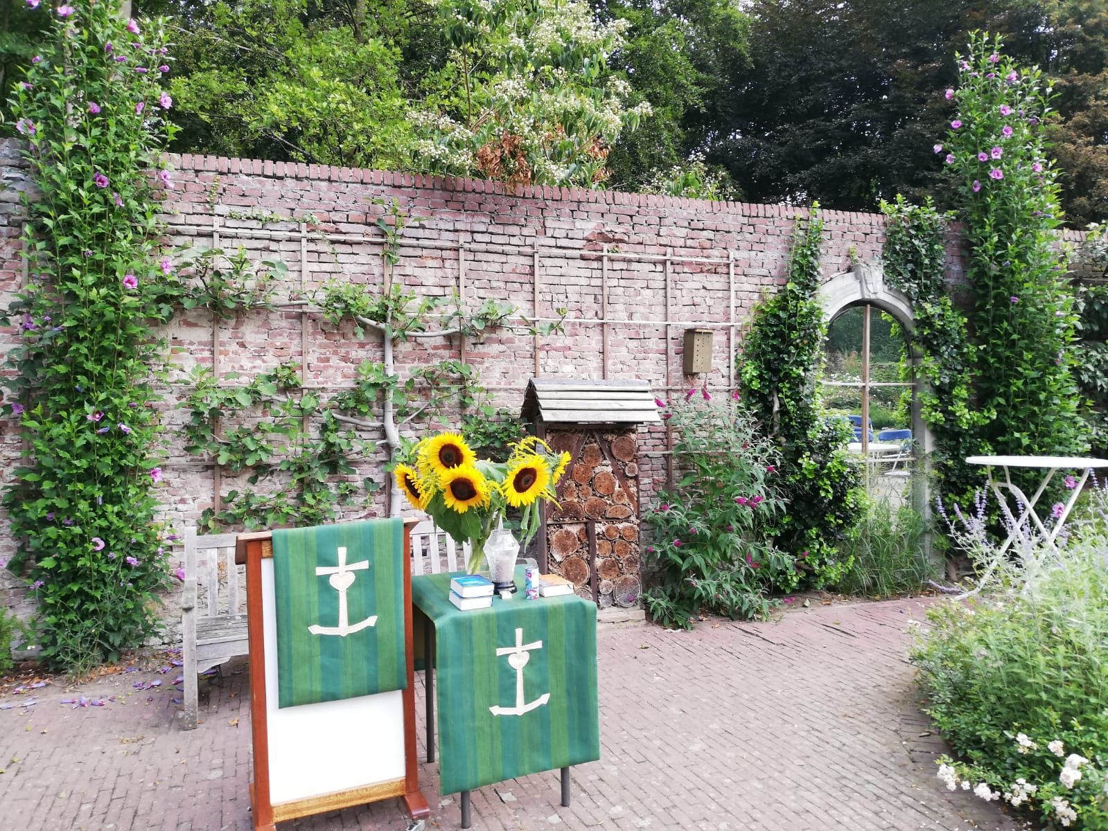 Kasteeltuin openlucht viering