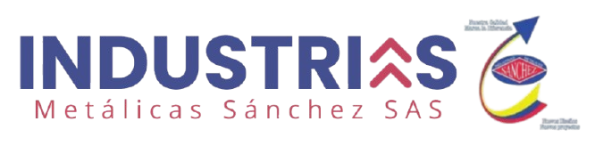 Logotipo de Industrias Metálicas Sánchez SAS. 