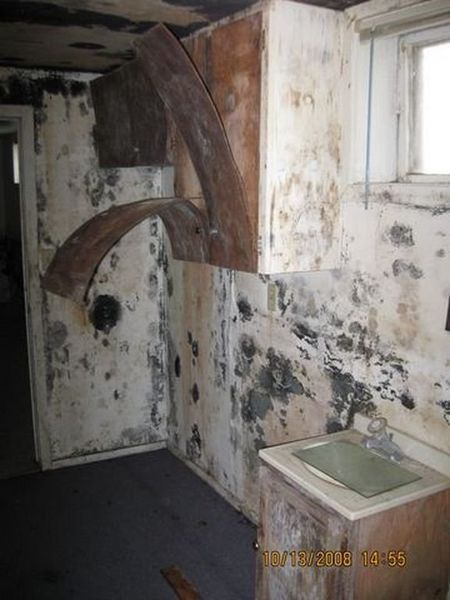 Laundry room with washer, water heater, and exposed wall pipes in a cramped basement corner