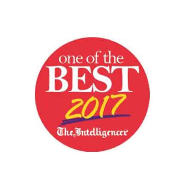 A red circle that says one of the best 2017