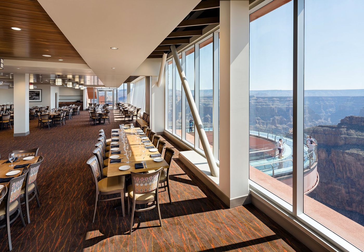 Skyview restaurant.