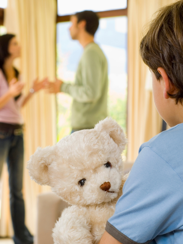 Child custody and visitation.