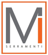 Logo caratterizzato da una grande lettera M grigia e una lettera I arancione, con la scritta