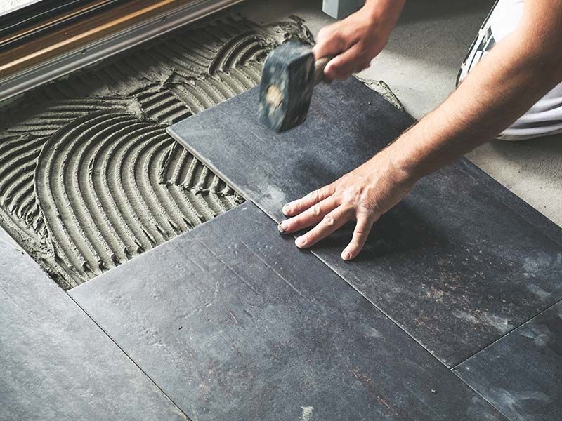 tile installation