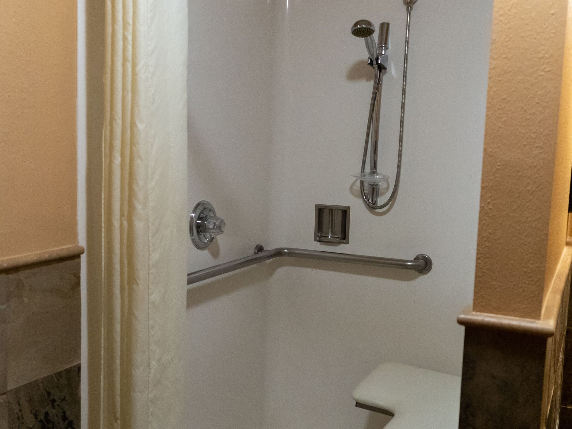 handicap shower installation