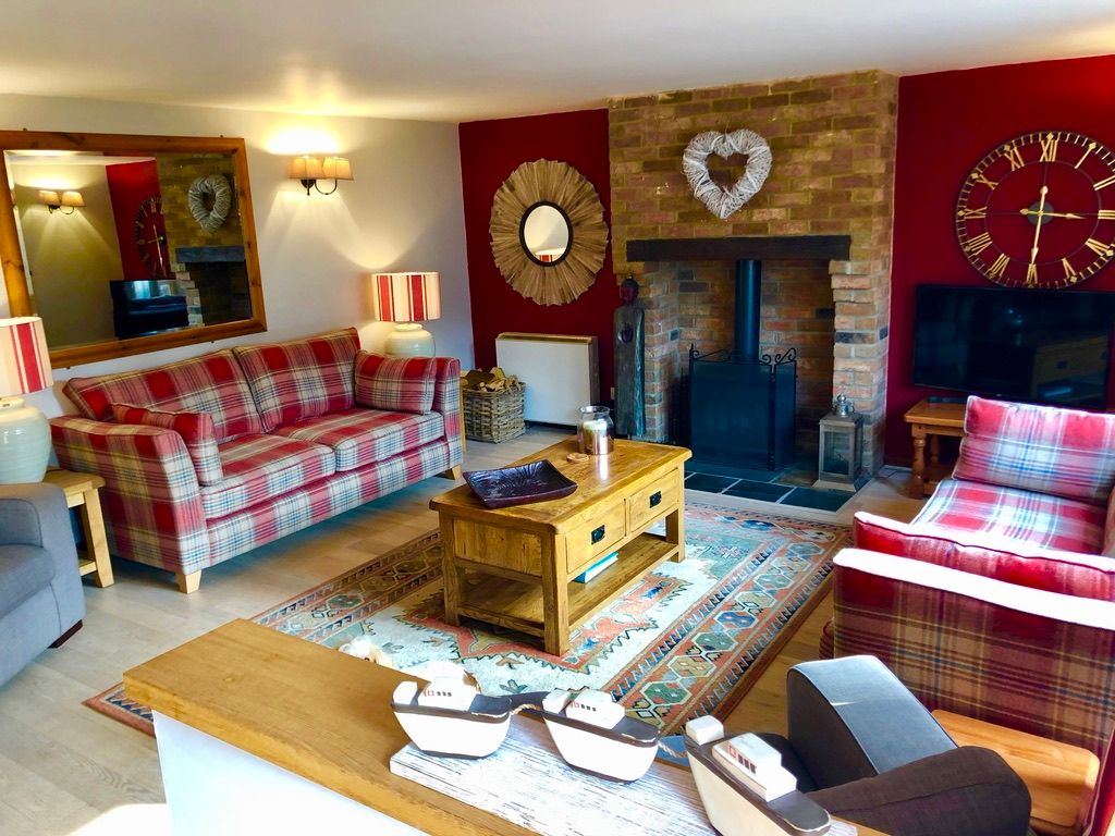 Living Area - Woodpecker Barn Living Area - Woodpecker Barn