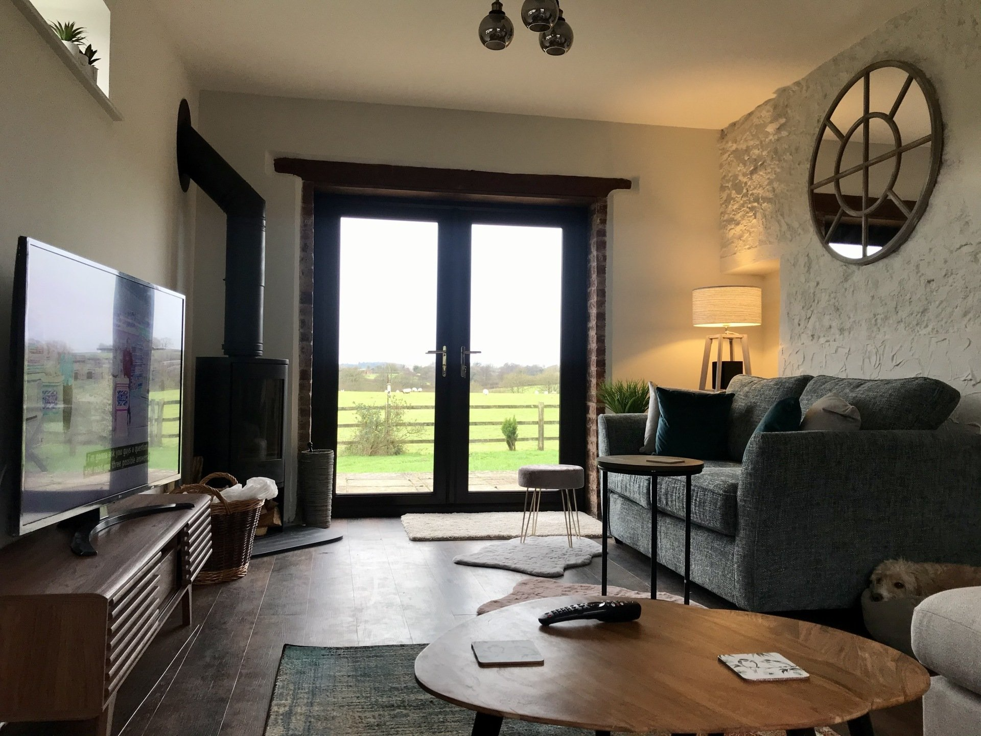 Living Area - Heron Cottage