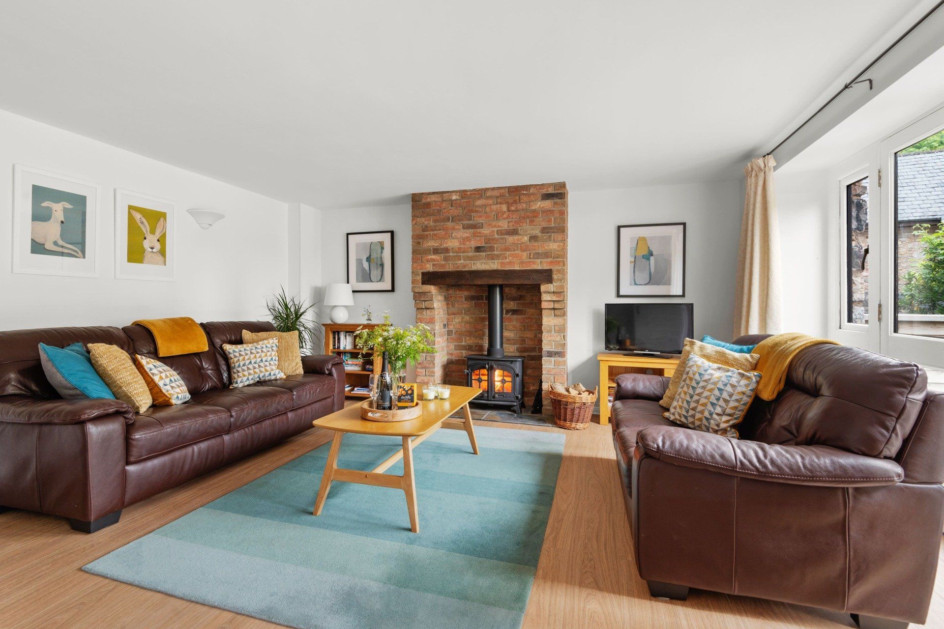 Living Area - House Martin Cottage Living Area - House Martin Cottage