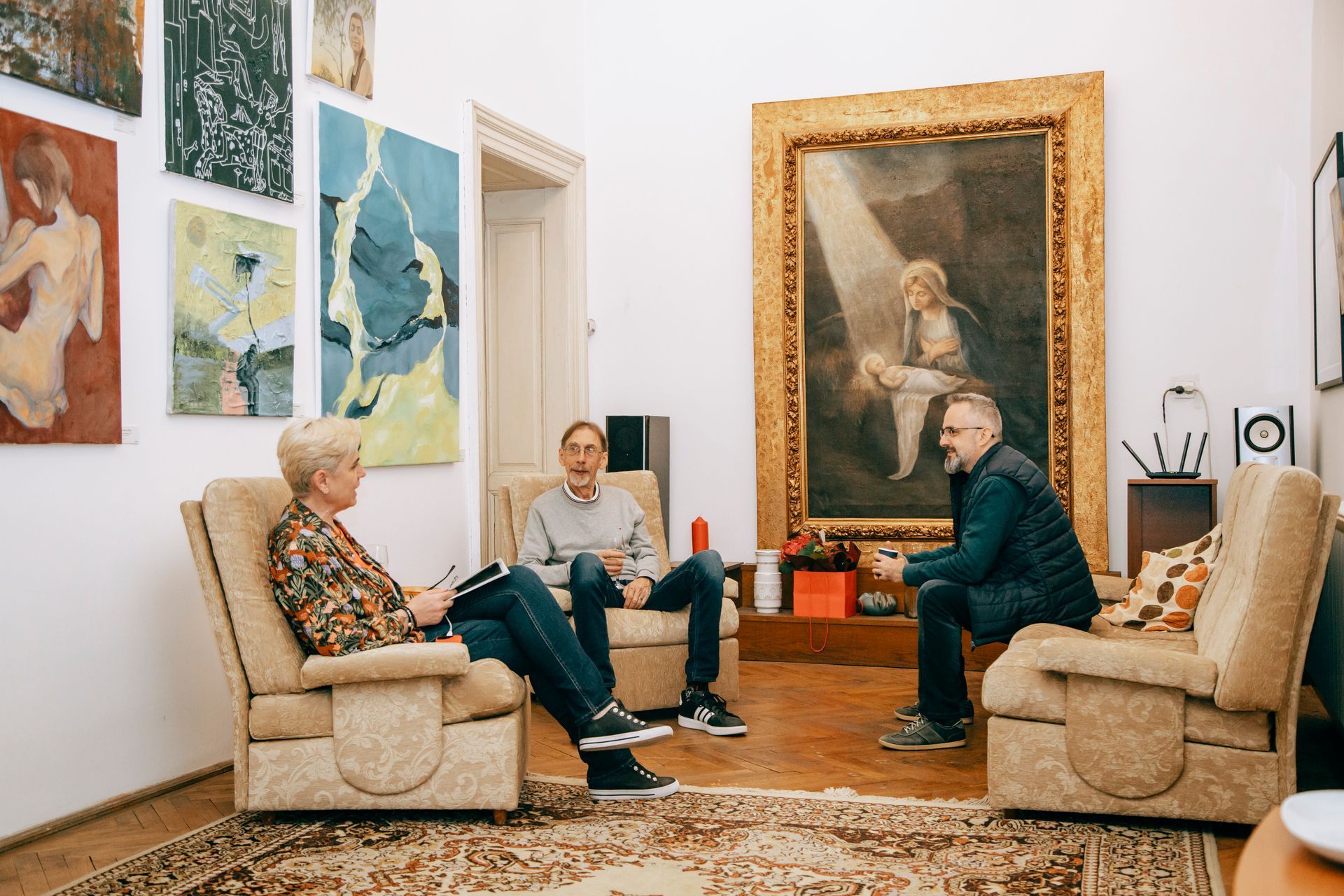 I was happy to have the chance and see Kompus 3 Third Edition - an art exhibition of Group KOMPUS