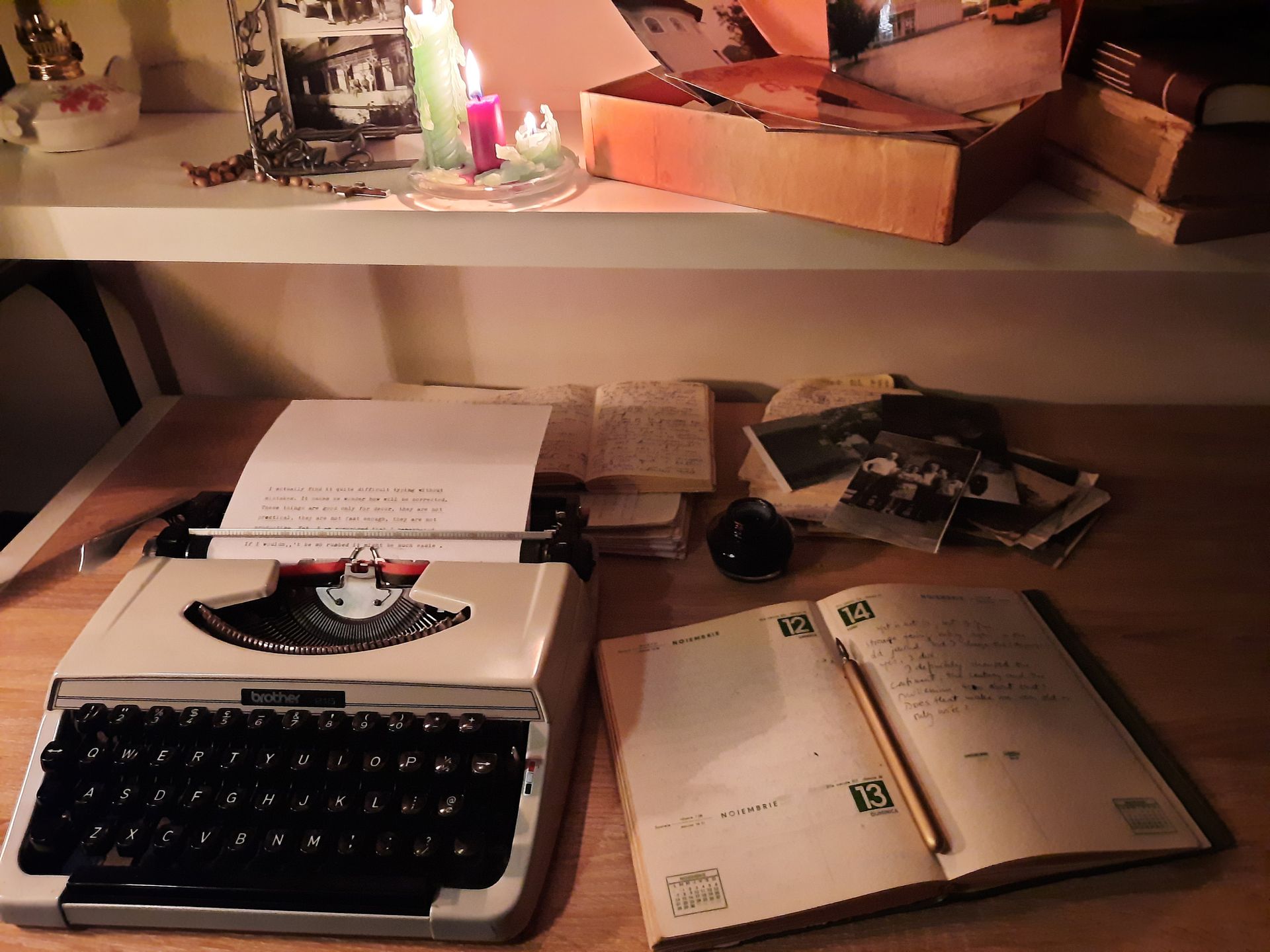 How it all started with the writing.