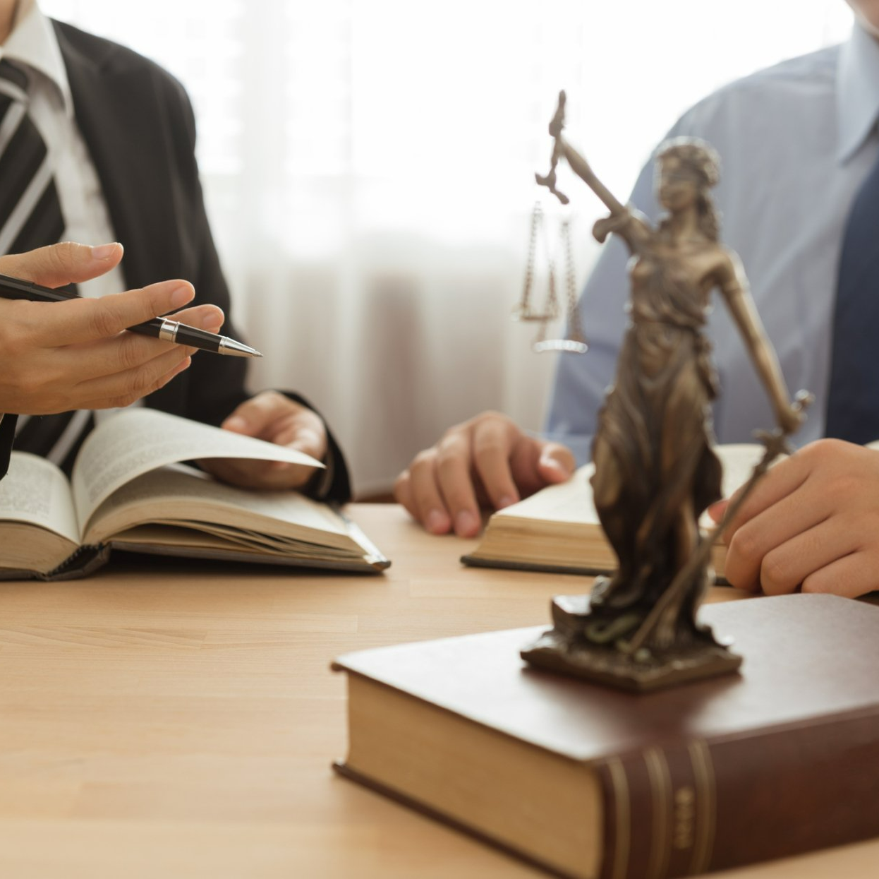 Lawyer And Client — Brookfield, WI — Horizons Law Group LLC