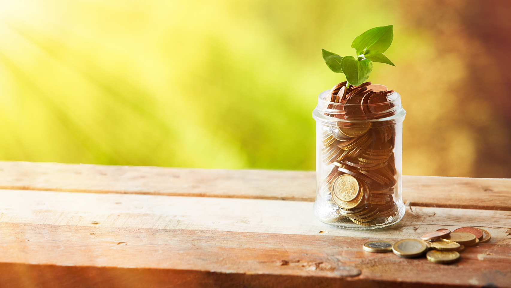 Savings in a jar
