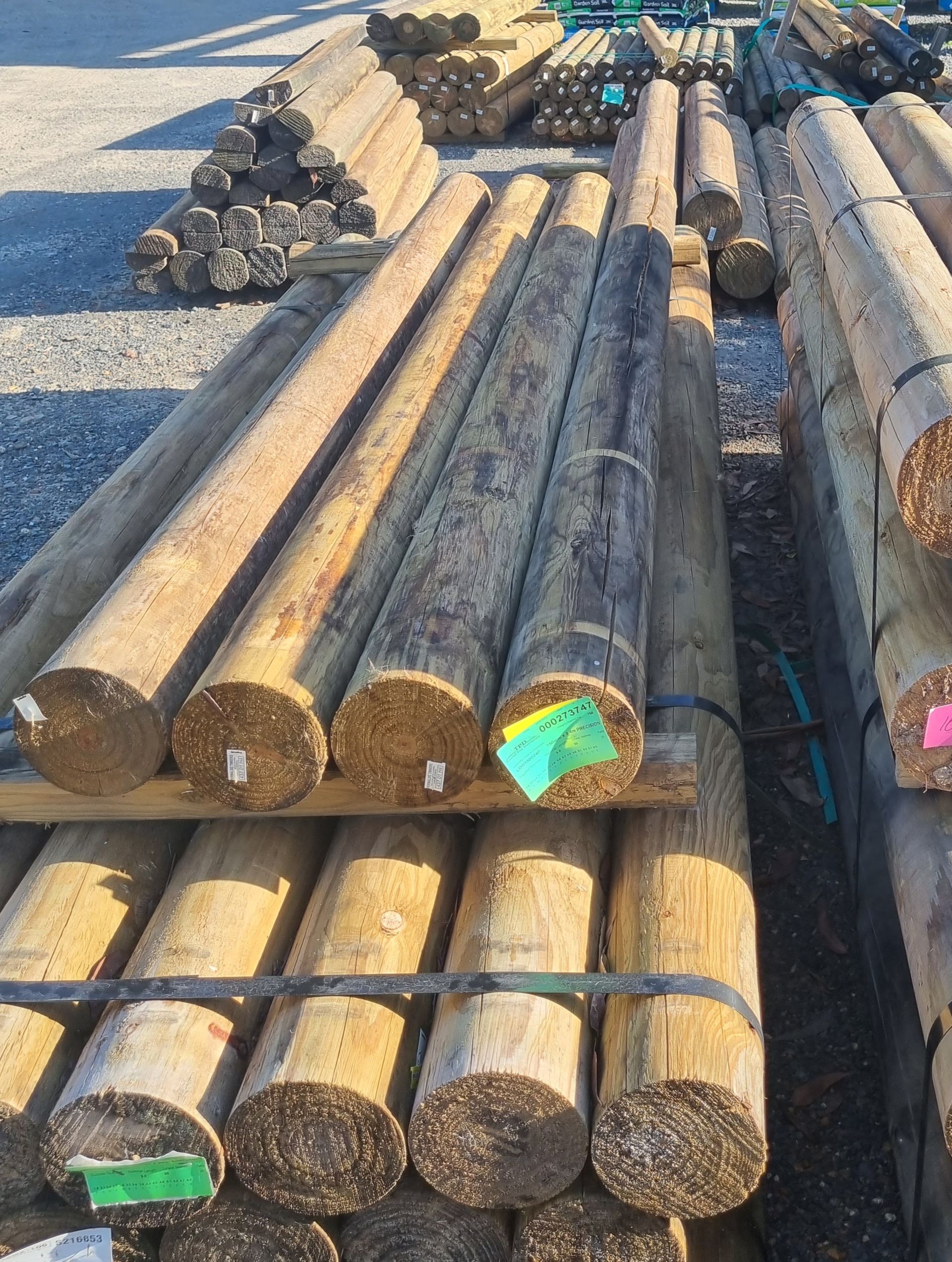 Treated Timber in Forster | Palms Landscape Supplies