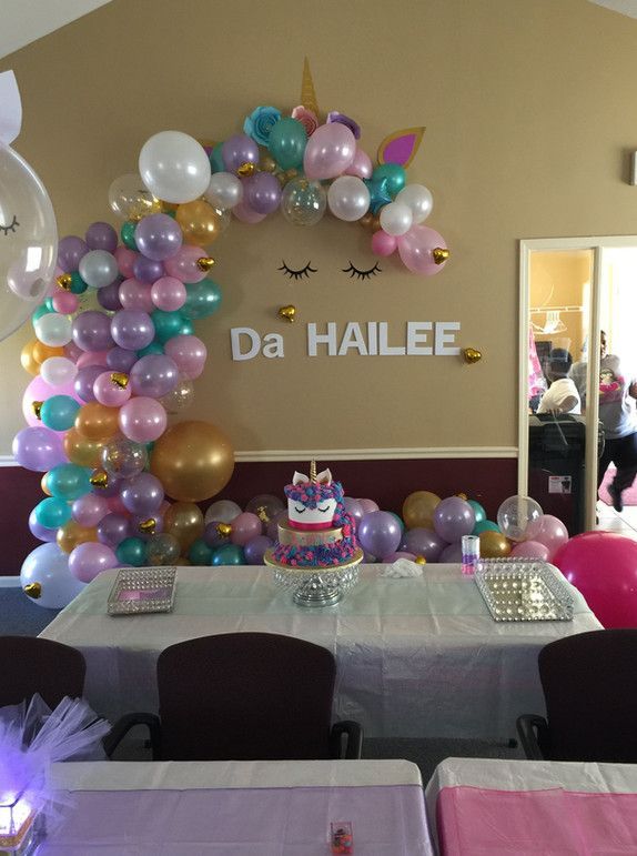 Unicorn Balloon Decor — Granger, IN — Make 'Em Pop Creations