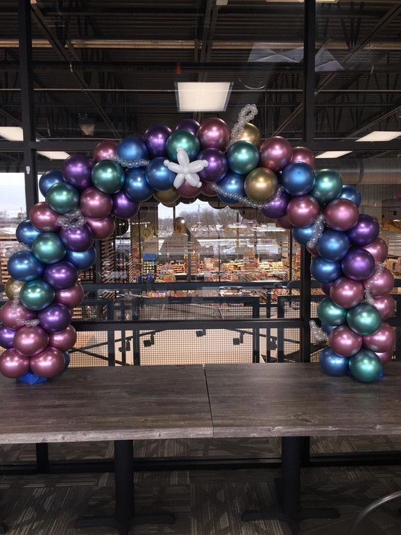 Arch Pearl Balloon Decor — Granger, IN — Make 'Em Pop Creations