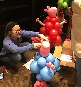 Creating Shape Using Balloons — Granger, IN — Make 'Em Pop Creations