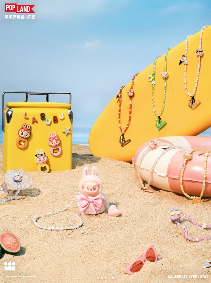 Mokoko The Monsters: Jump into Summer Series Long Chain Hanging